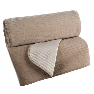 Narzuta dekoracyjna VELVET2 170x210 beżowy