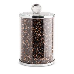 Pojemnik dekoracyjny VENTOSA Eurofirany czarny