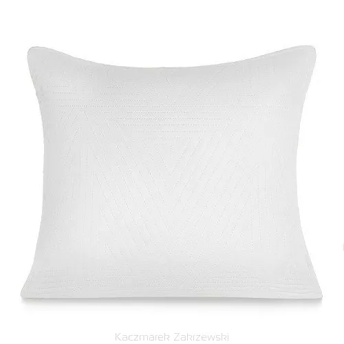 Poszewka dekoracyjna TRIO 45x45 pikowana kremowa