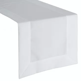Obrus dekoracyjny LUCY 40x180 Eurofirany biały