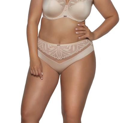 Figi damskie z koronką AV 2105 beżowe