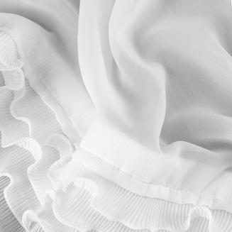 Firana gotowa na taśmie LUISA 400x250 Eurofirany biały