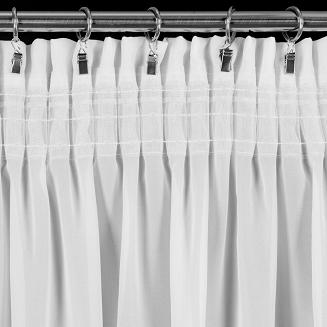 Firana gotowa na taśmie LUISA 400x250 Eurofirany biały