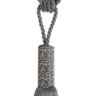 Sznur dekoracyjny do zasłon AMELIA stalowy