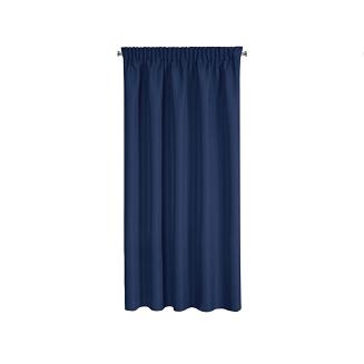 Zasłona gotowa na taśmie RITA 140x175 Eurofirany granatowy
