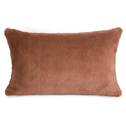 Poszewka dekoracyjna NINA 30x50 Eurofirany mocha futrzana i puszysta