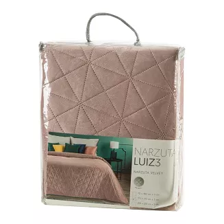 Narzuta dekoracyjna LUIZ 170x210 różowy