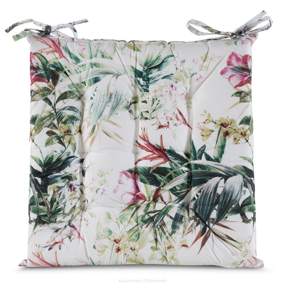 Poduszka na krzesło GARDEN 40x40x5 Eurofirany biały