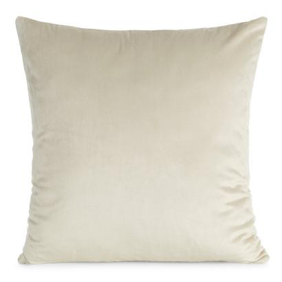 Poszewka dekoracyjna GAJA1 45x45 Eurofirany jasnobeżowa gładka