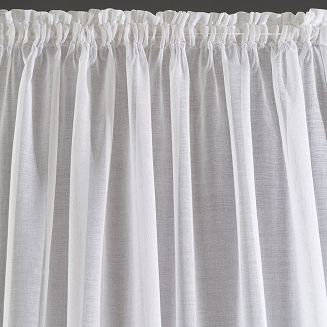 Firana gotowa na taśmie DOLLY 140x250 Eurofirany biały