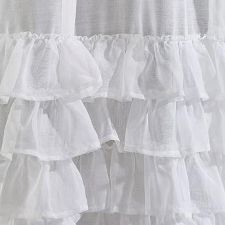 Firana gotowa na taśmie DOLLY 140x250 Eurofirany biały