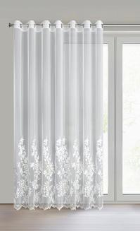 Firana gotowa na przelotkach ALIRA 300x250 Eurofirany kremowy