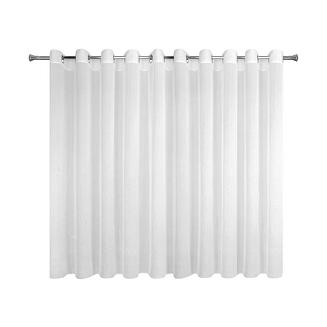 Firana gotowa na przelotkach REBECCA 400x150 Eurofirany biały