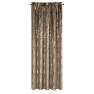 Zasłona gotowa na taśmie INGRID 140x270 Eurofirany brązowy