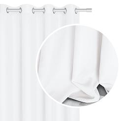 biała zasłona gotowa 140x250 viva