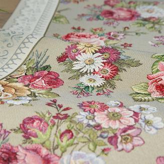 Obrus dekoracyjny CHO 45x140 Eurofirany oliwkowy