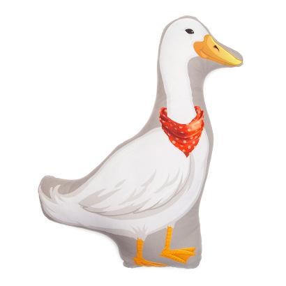 Poduszka dziecięca przytulanka 40x40 gęś-1