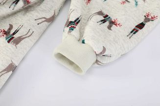 Kocobluza z kapturem Sherpa Hoodie X-MASS DEER