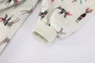 Kocobluza z kapturem Sherpa Hoodie X-MASS DEER