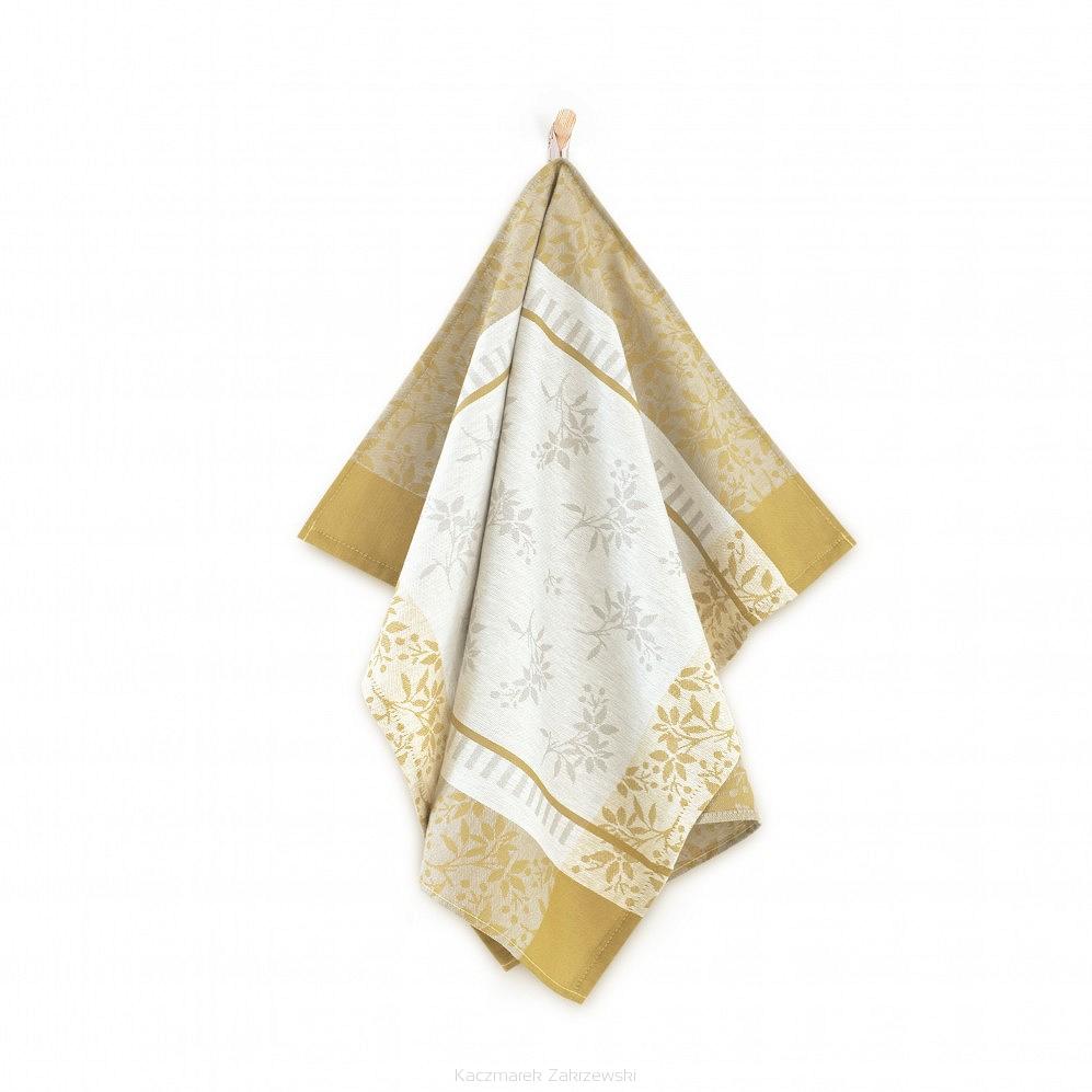 Ścierka kuchenna 50x70 Zwoltex Jarzębina musztardowa