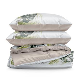 Pościel bawełniana AMBER 220x200 Eurofirany biały