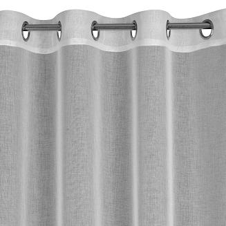 Zasłona gotowa na przelotkach LAVIN 140x250 Design91 biały