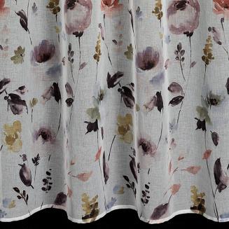 Zasłona gotowa na przelotkach LAVIN 140x250 Design91 biały