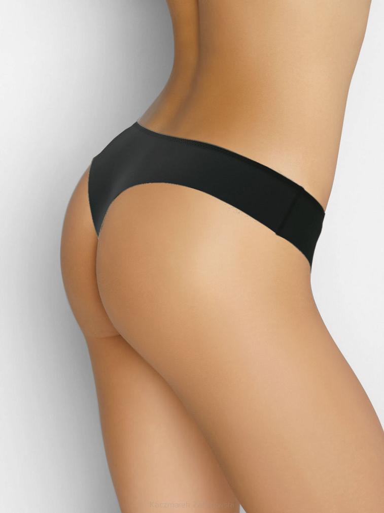 Stringi bezszwowe laserowo cięte VS 0002 czarne