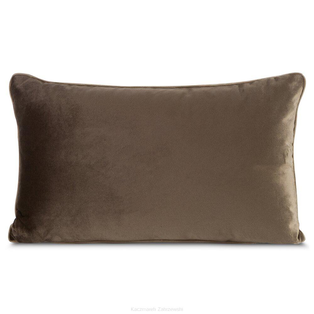Poszewka dekoracyjna GAJA 30x50 Eurofirany ciemnobrązowy