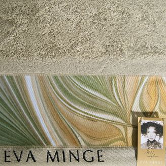 Ręcznik bawełniany SOPHIA 50x90 Eva Minge Eurofirany oliwkowy
