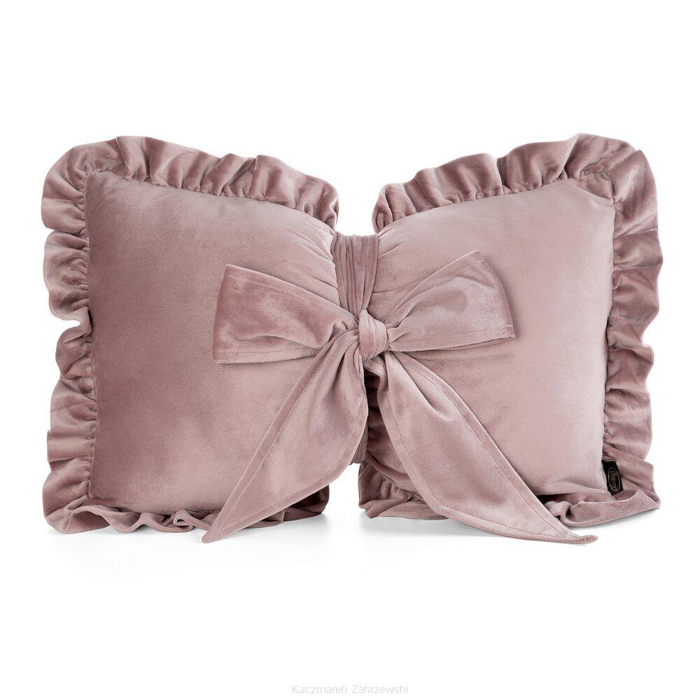 Poszewka dekoracyjna KOKARDA2 35x55 Eurofirany pudrowy