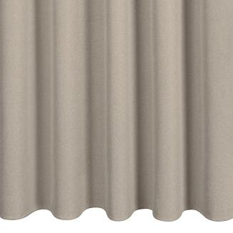 Zasłona gotowa na taśmie SUZAN 135x270 Eurofirany ciemnobeżowy