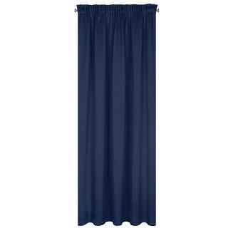 Zasłona gotowa na taśmie LOGAN 135x270 Eurofirany granatowa