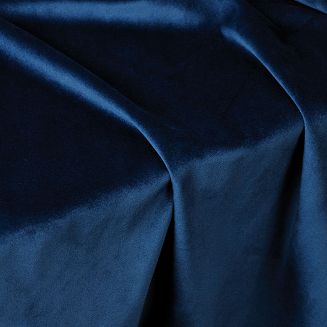 Zasłona gotowa na przelotkach VELVI 140x250 granatowa