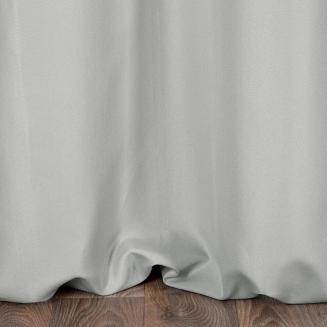 Zasłona gotowa na przelotkach ADORE 140x250 Design91 stalowy
