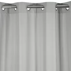 Zasłona gotowa na przelotkach ADORE 140x250 Design91 stalowy