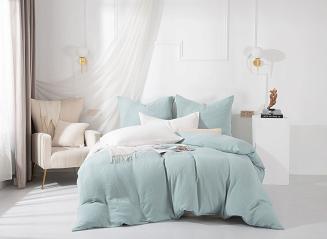 Szałwiowa Bawełniana Pościel Muślinowa 160x200