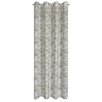 Zasłona gotowa na przelotkach MIRA 140x250 Eurofirany naturalny