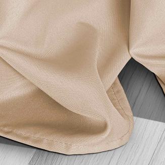 Zasłona gotowa na taśmie VIVA 140x270 półzaciemniająca beżowa