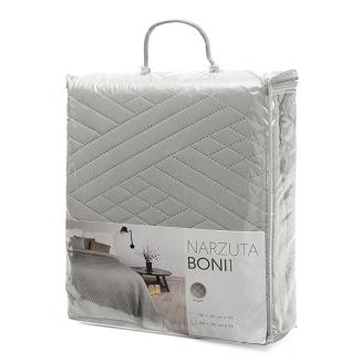 Narzuta dekoracyjna BONI 200x220 srebrny