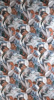 Zasłona gotowa na przelotkach MARILA Eurofirany stalowy