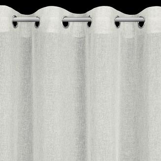 Zasłona gotowa na przelotkach ANGELICA 140x250 Eurofirany kremowy