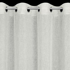 Zasłona gotowa na przelotkach ANGELICA 140x250 Eurofirany kremowy