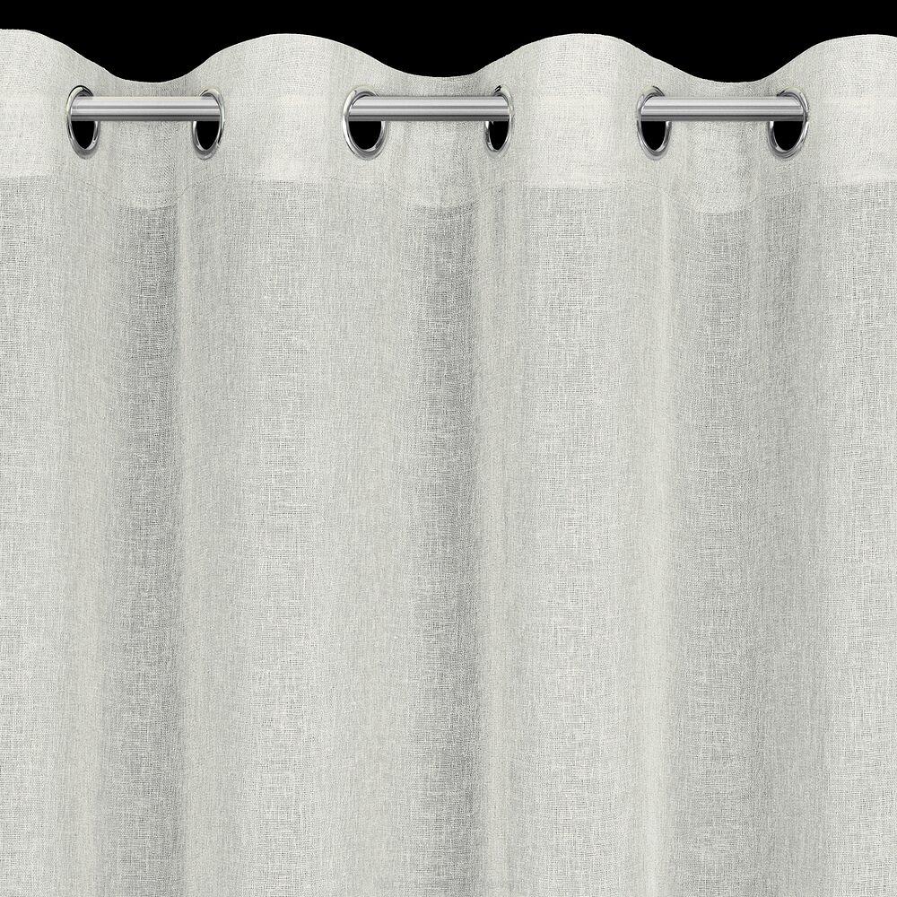 Zasłona gotowa na przelotkach ANGELICA 140x250 Eurofirany kremowy