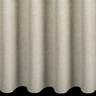 Zasłona gotowa na przelotkach LINDA 140x250 Eurofirany ciemnobeżowy