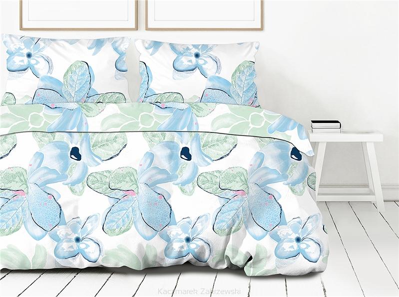 Pościel Satyna Frotex 220x200 Saint Tropez Niebieski