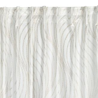 Firana gotowa na taśmie BLANCA3A 140x270 Eurofirany biały/szampański