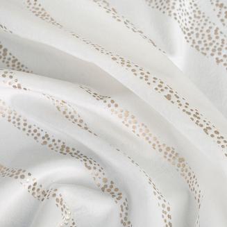 Firana gotowa na taśmie BLANCA3A 140x270 Eurofirany biały/szampański