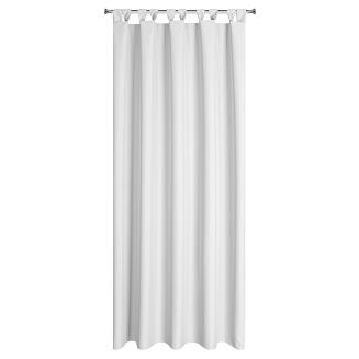 Zasłona gotowa na szelkach wodoodporna GARDEN 155x240 ogrodowa biała