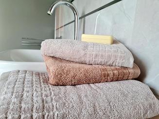 Ręcznik kąpielowy Larisa 50x100 sepia